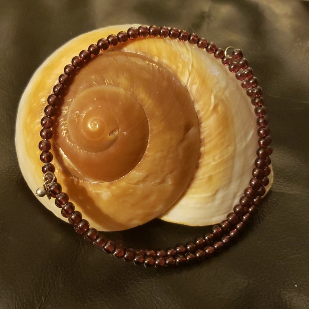 Silpada Flexible Garnet Choker